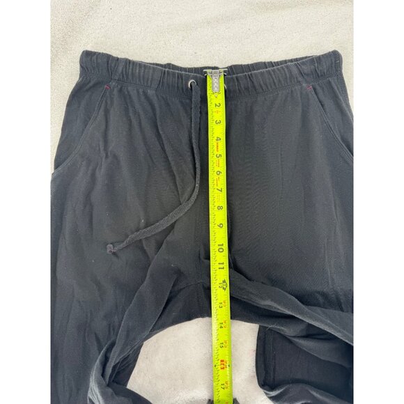 tashi Black Drawstring Elastic Waist Sweat Pants With Pockets - Picture 6 of 9